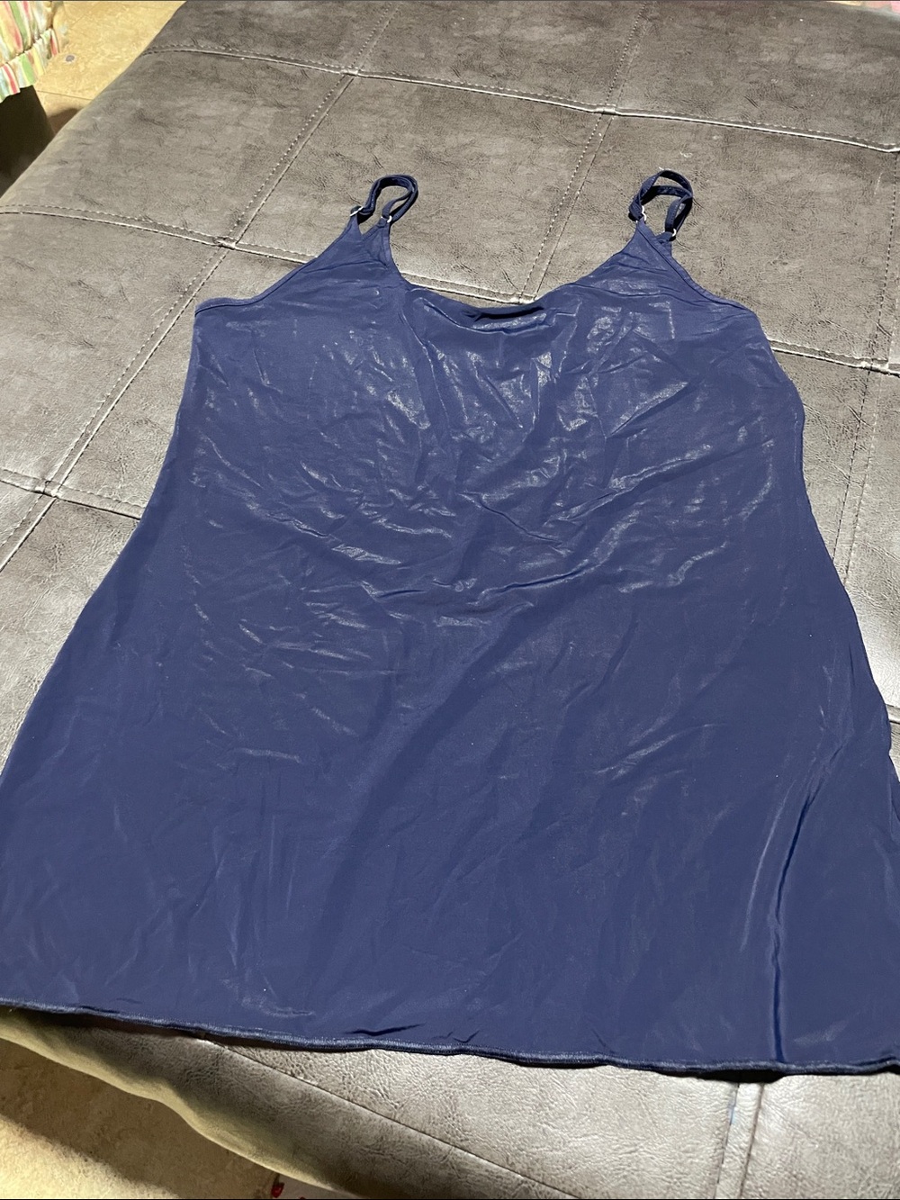 Jockey Navy Blue Slip Camisole with Adjustable Straps